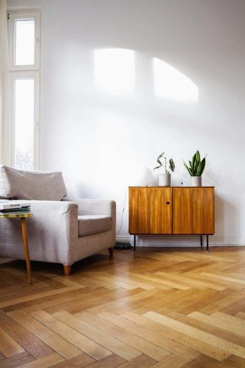 Sistema modular en salón